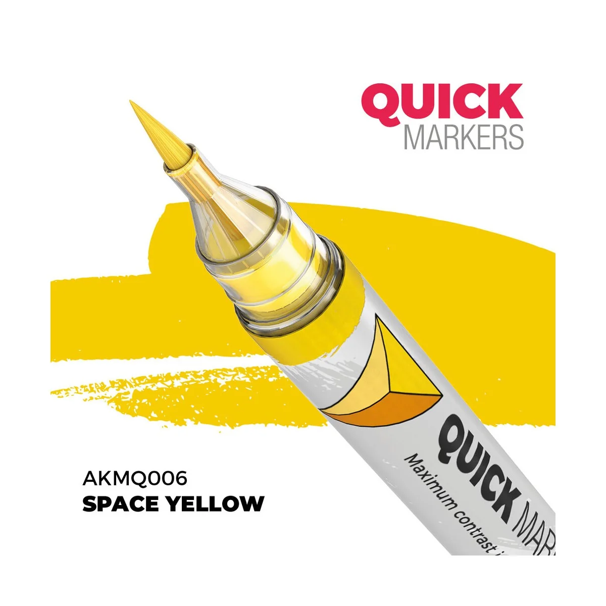 SPACE YELLOW - QUICK MARKER - AK Interactive AKMQ006