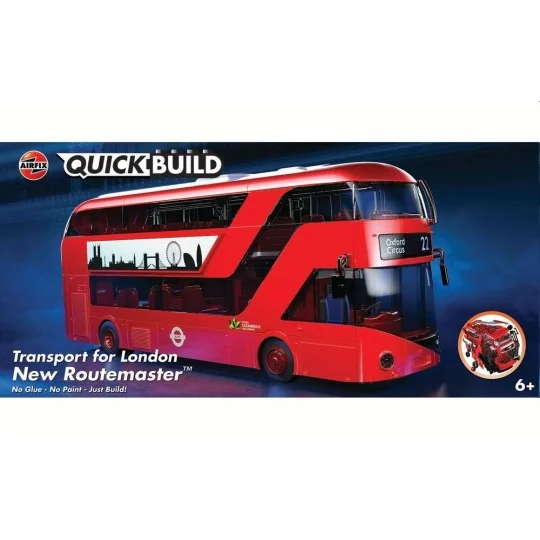 QUICKBUILD New Routemaster Bus - Airfix J6050