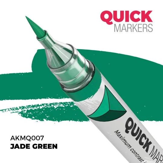 JADE GREEN - QUICK MARKER - AK Interactive AKMQ007 JADE GREEN - QUICK MARKER - AK Interactive AKMQ007