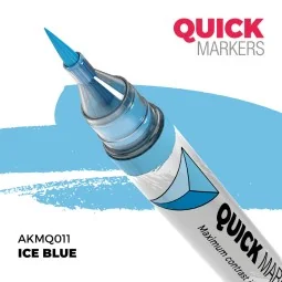 ICE BLUE - QUICK MARKER - AK Interactive AKMQ011