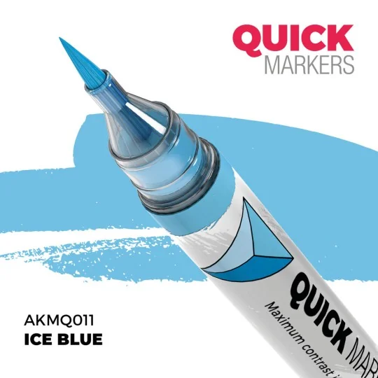 ICE BLUE - QUICK MARKER - AK Interactive AKMQ011 ICE BLUE - QUICK MARKER - AK Interactive AKMQ011