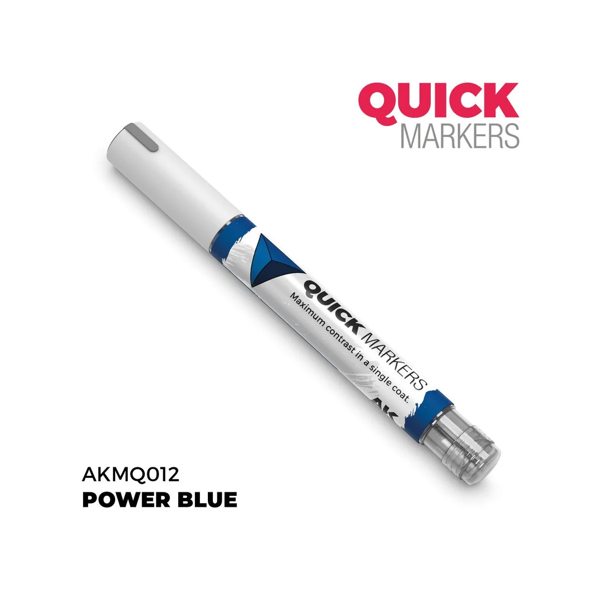POWER BLUE - QUICK MARKER - AK Interactive AKMQ012 POWER BLUE - QUICK MARKER - AK Interactive AKMQ012