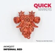 INFERNAL RED - QUICK MARKER - AK Interactive AKMQ017 INFERNAL RED - QUICK MARKER - AK Interactive AKMQ017