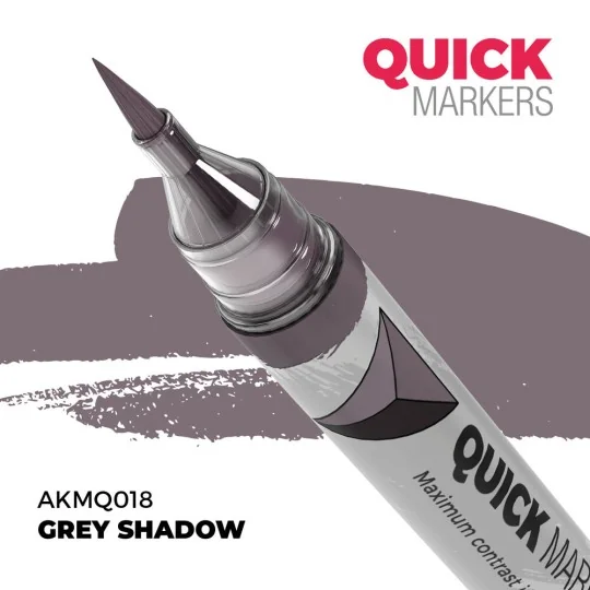 GREY SHADOW - QUICK MARKER - AK Interactive AKMQ018 GREY SHADOW - QUICK MARKER - AK Interactive AKMQ018