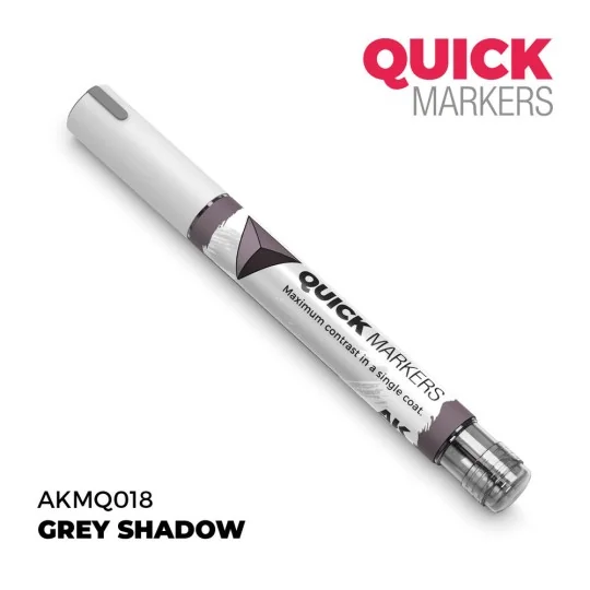 GREY SHADOW - QUICK MARKER - AK Interactive AKMQ018 GREY SHADOW - QUICK MARKER - AK Interactive AKMQ018