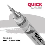 WHITE SHADOW - QUICK MARKER - AK Interactive AKMQ019 WHITE SHADOW - QUICK MARKER - AK Interactive AKMQ019