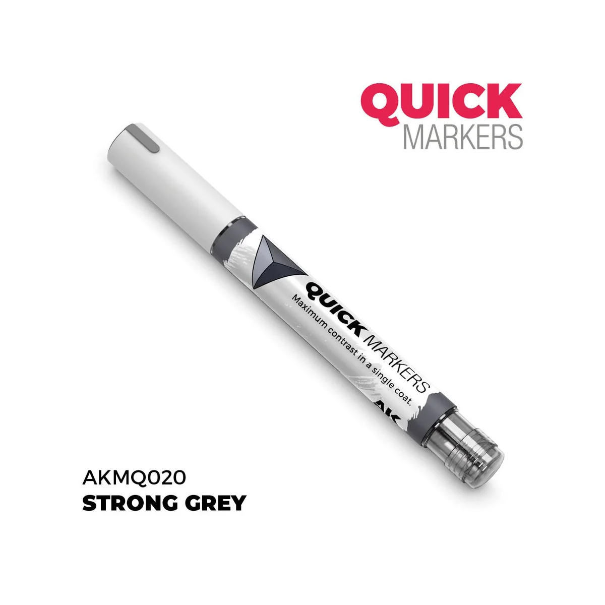 STRONG GREY - QUICK MARKER - AK Interactive AKMQ020