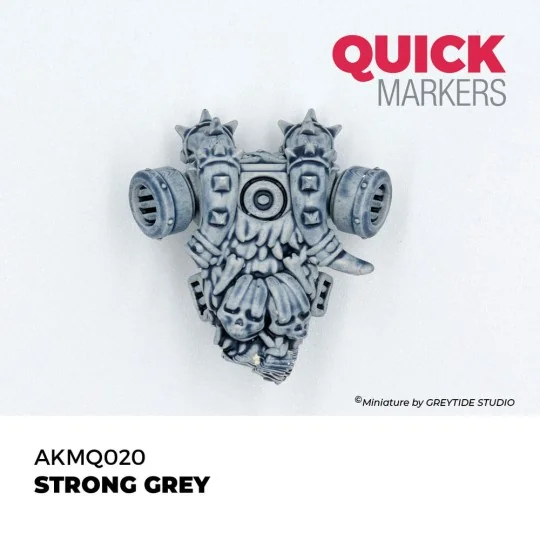 STRONG GREY - QUICK MARKER - AK Interactive AKMQ020