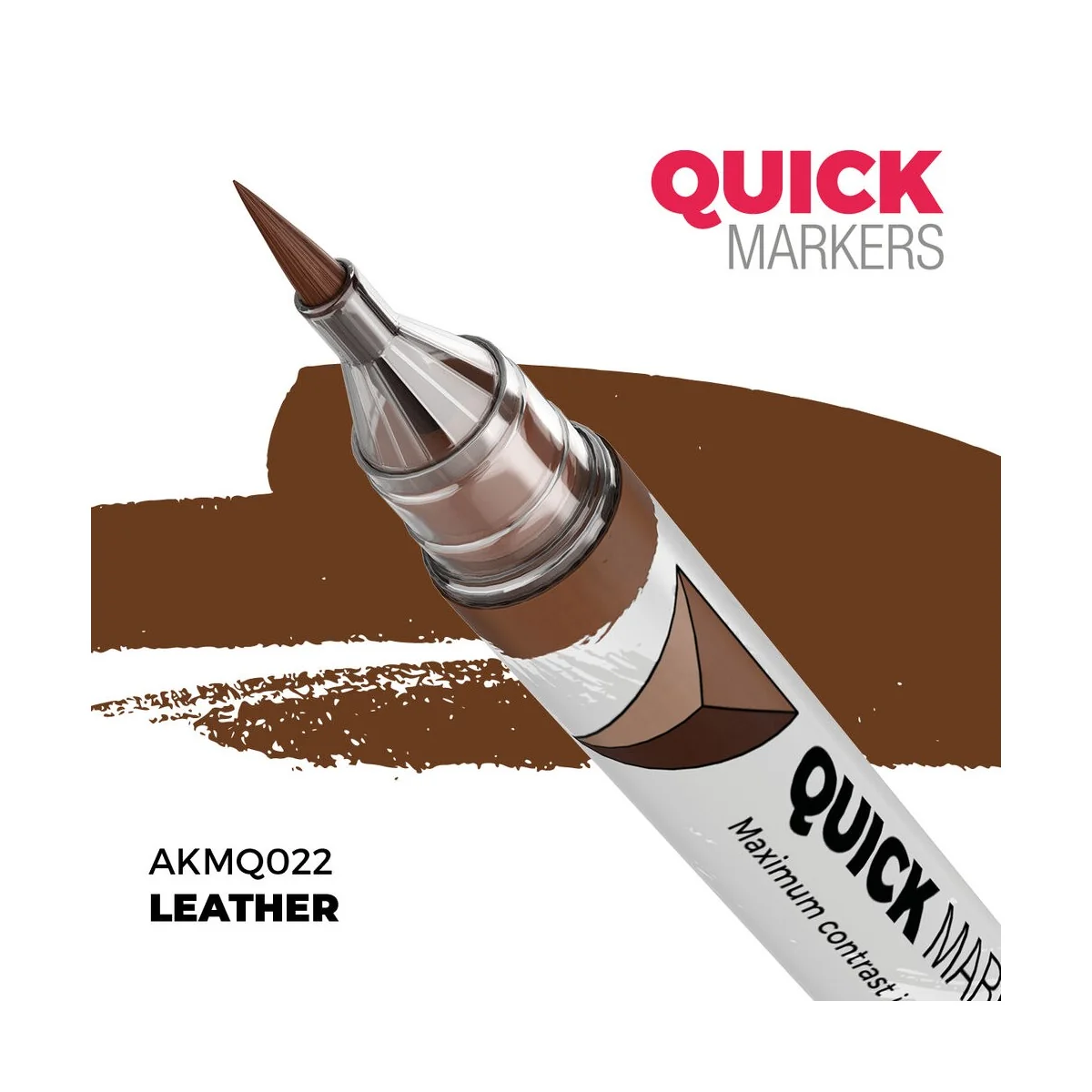 LEATHER - QUICK MARKER - AK Interactive AKMQ022