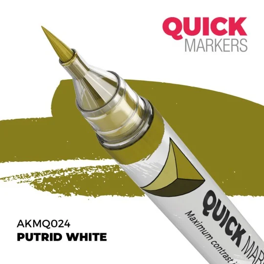PUTRID WHITE - QUICK MARKER - AK Interactive AKMQ024 PUTRID WHITE - QUICK MARKER - AK Interactive AKMQ024
