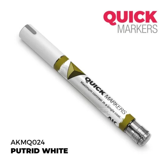 PUTRID WHITE - QUICK MARKER - AK Interactive AKMQ024 PUTRID WHITE - QUICK MARKER - AK Interactive AKMQ024