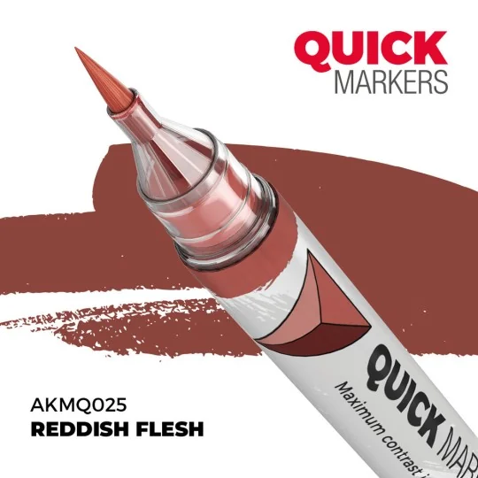 REDDISH FLESH - QUICK MARKER - AK Interactive AKMQ025