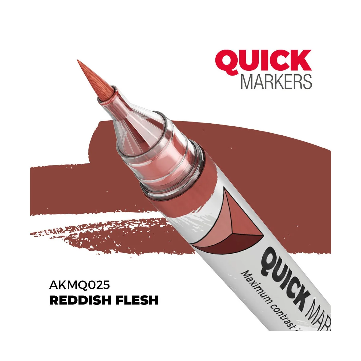 REDDISH FLESH - QUICK MARKER - AK Interactive AKMQ025