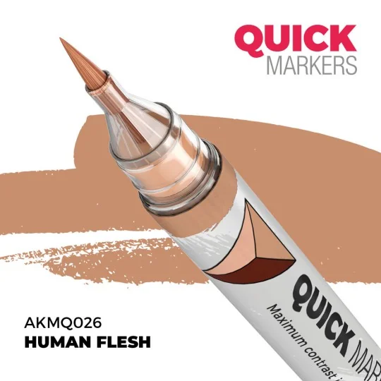 HUMAN FLESH - QUICK MARKER - AK Interactive AKMQ026