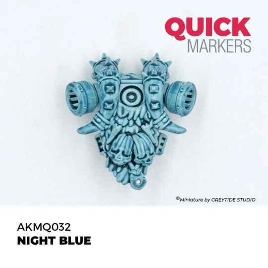 NIGHT BLUE - QUICK MARKER - AK Interactive AKMQ032 NIGHT BLUE - QUICK MARKER - AK Interactive AKMQ032