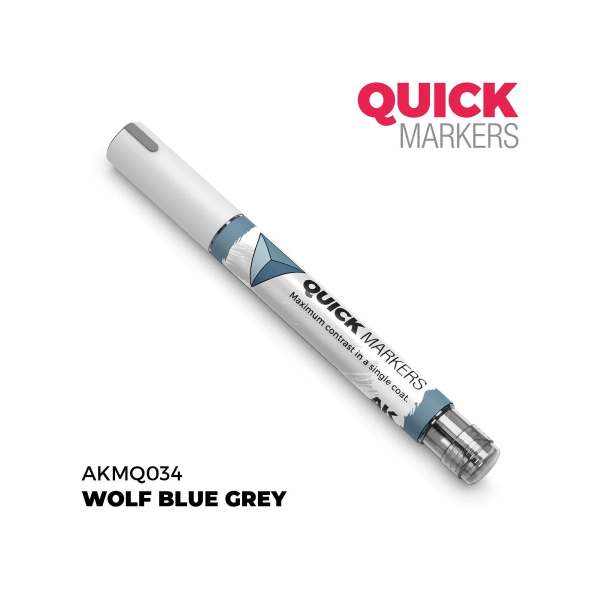 WOLF BLUE GREY - QUICK MARKER - AK Interactive AKMQ034 WOLF BLUE GREY - QUICK MARKER - AK Interactive AKMQ034