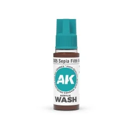 Sepia Filth Wash 18ml - AK Interactive AK19305