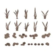 WATER LILIES & CATTAILS - AK Interactive AKBIT0024 WATER LILIES & CATTAILS - AK Interactive AKBIT0024