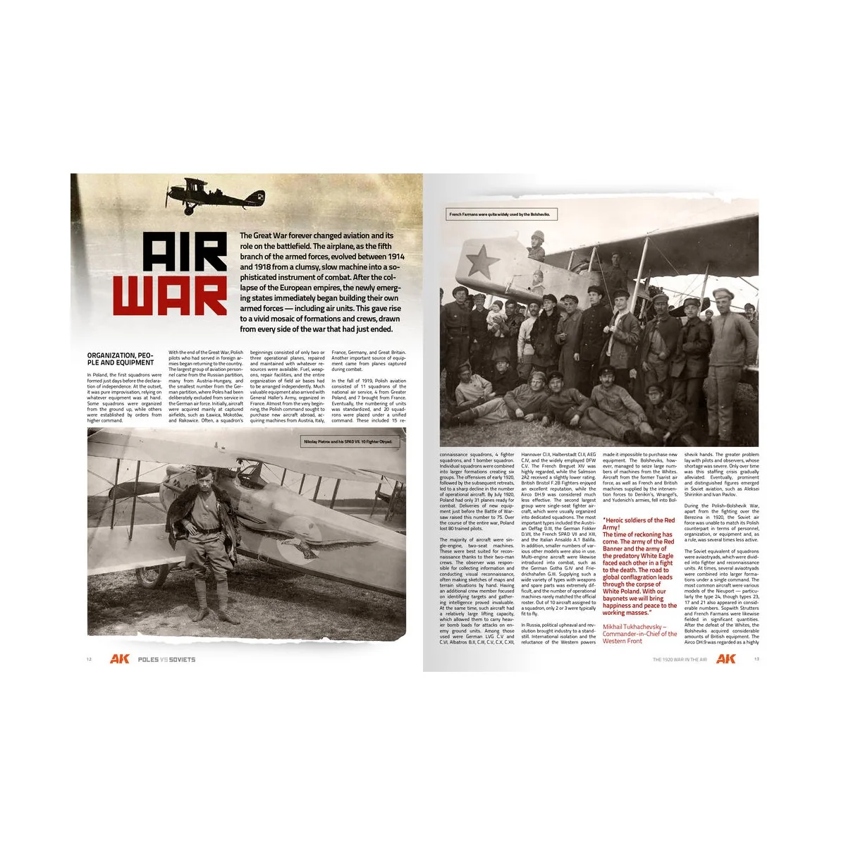 POLISH & SOVIET THE 1920 WAR IN THE AIR by LUKASZ BOCH - AK Interac...