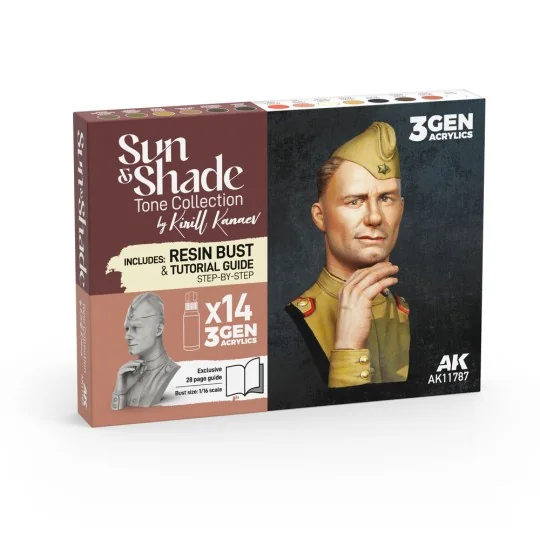 SUN & SHADE TONE COLLECTION BY KIRILL KANAEV - AK Interactive AK11787 SUN & SHADE TONE COLLECTION BY KIRILL KANAEV - AK Interactive AK11787