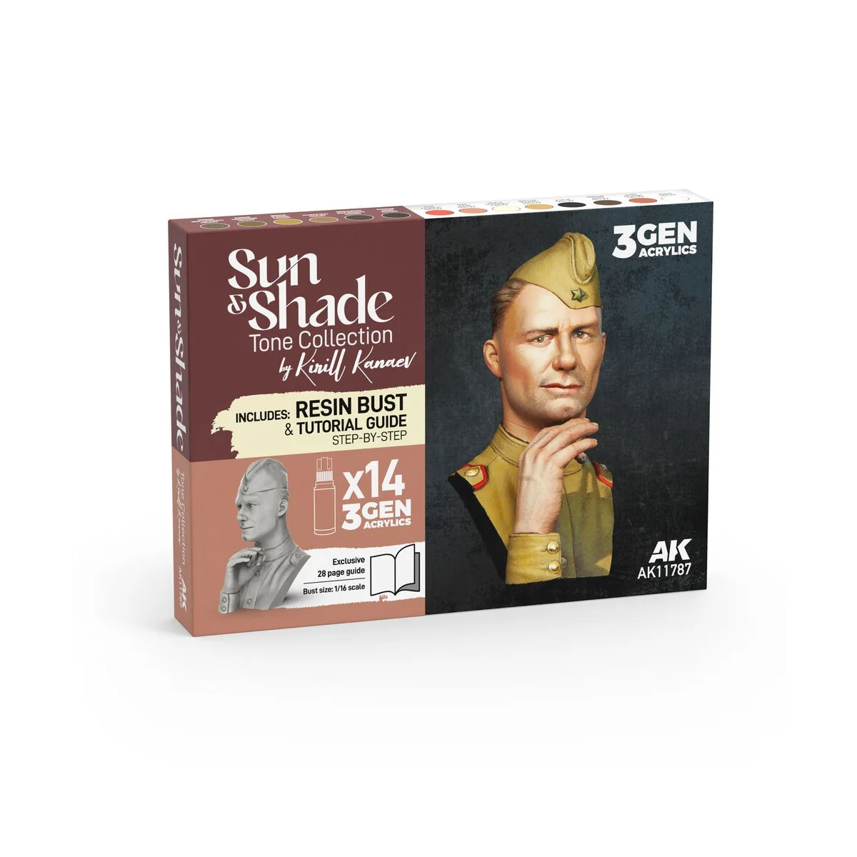 SUN & SHADE TONE COLLECTION BY KIRILL KANAEV - AK Interactive AK11787 SUN & SHADE TONE COLLECTION BY KIRILL KANAEV - AK Interactive AK11787