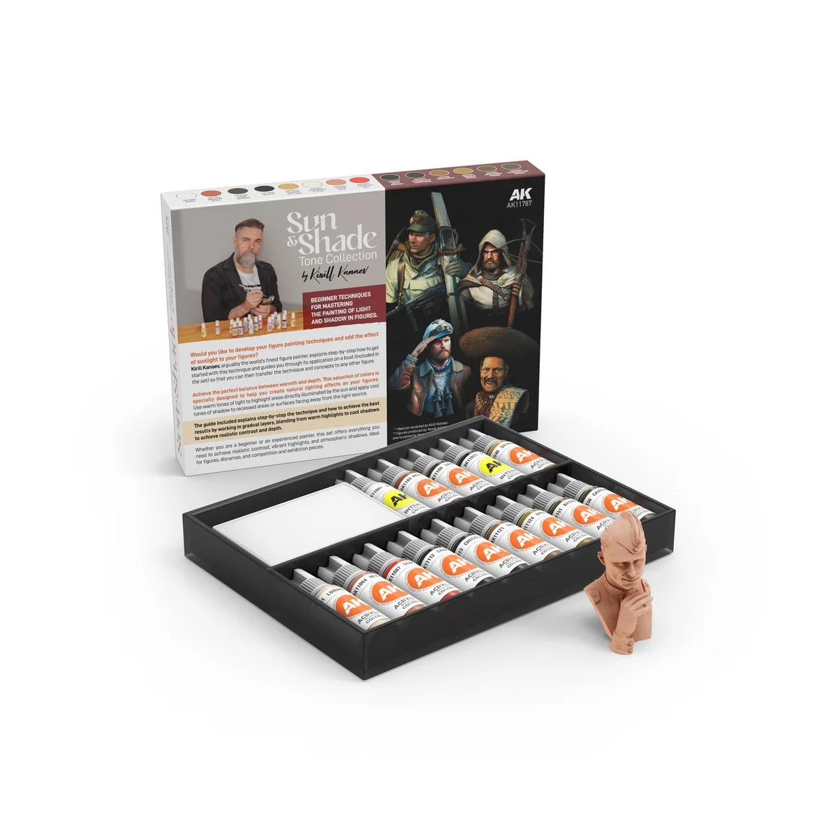 SUN & SHADE TONE COLLECTION BY KIRILL KANAEV - AK Interactive AK11787 SUN & SHADE TONE COLLECTION BY KIRILL KANAEV - AK Interactive AK11787