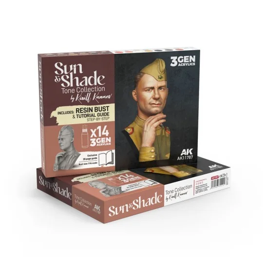 SUN & SHADE TONE COLLECTION BY KIRILL KANAEV - AK Interactive AK11787 SUN & SHADE TONE COLLECTION BY KIRILL KANAEV - AK Interactive AK11787