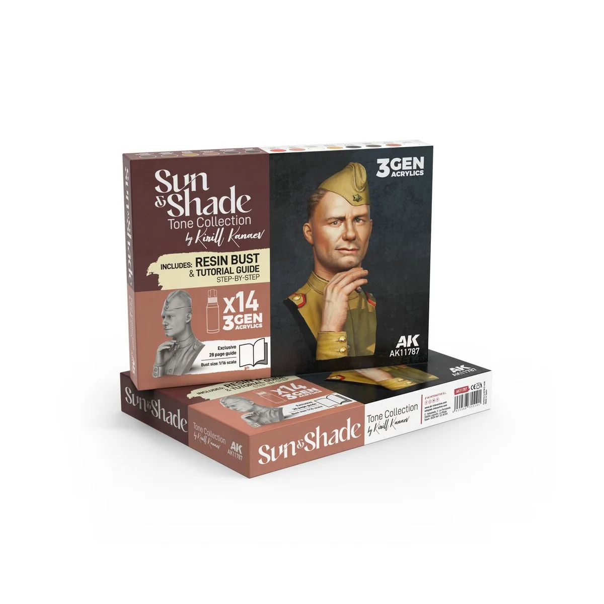 SUN & SHADE TONE COLLECTION BY KIRILL KANAEV - AK Interactive AK11787 SUN & SHADE TONE COLLECTION BY KIRILL KANAEV - AK Interactive AK11787