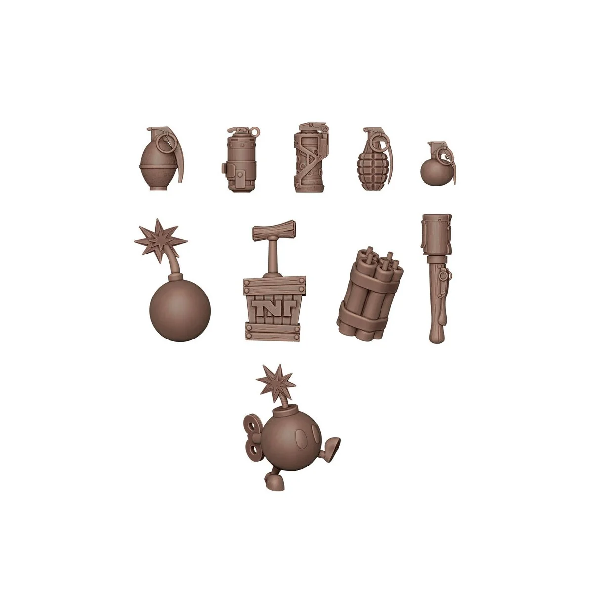 BOMBS & GRENADES - AK Interactive AKBIT0028 BOMBS & GRENADES - AK Interactive AKBIT0028