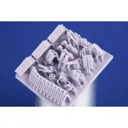 M5A1 Stuart Late (British) Conversion set for Tamiya, 1/48 - CMK 12... M5A1 Stuart Late (British) Conversion set for Tamiya, 1/48 - CMK 12...