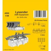 Lysander ASR Equipment for Airfix, 1/48 - CMK 129-4500 Lysander ASR Equipment for Airfix, 1/48 - CMK 129-4500