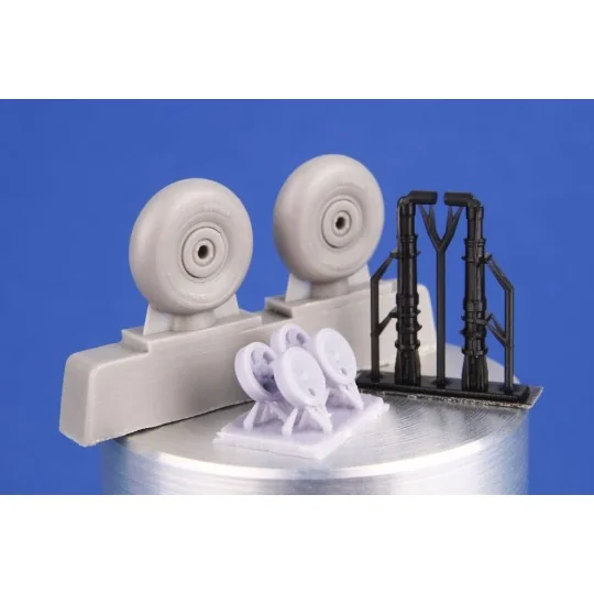 Fairey Barracuda Wheels for Special Hobby, 1/72 - CMK 129-7531 Fairey Barracuda Wheels for Special Hobby, 1/72 - CMK 129-7531