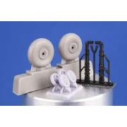 Fairey Barracuda Wheels for Special Hobby, 1/72 - CMK 129-7531 Fairey Barracuda Wheels for Special Hobby, 1/72 - CMK 129-7531