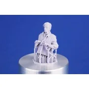 WWII British CW Tank Commander / Half Figure, 1/35 - CMK 129-F35409 WWII British CW Tank Commander / Half Figure, 1/35 - CMK 129-F35409