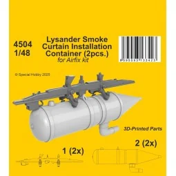 Lysander Smoke Curtain Installation Container for Airfix, 1/48 - CM...