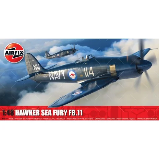 Hawker Sea Fury FB.II, 1/48 - Airfix A06105A
