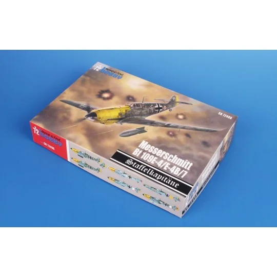 Messerschmitt Bf 109E-4/7 'Staffelkapitäne', 1/72 - Special Hobby 1...