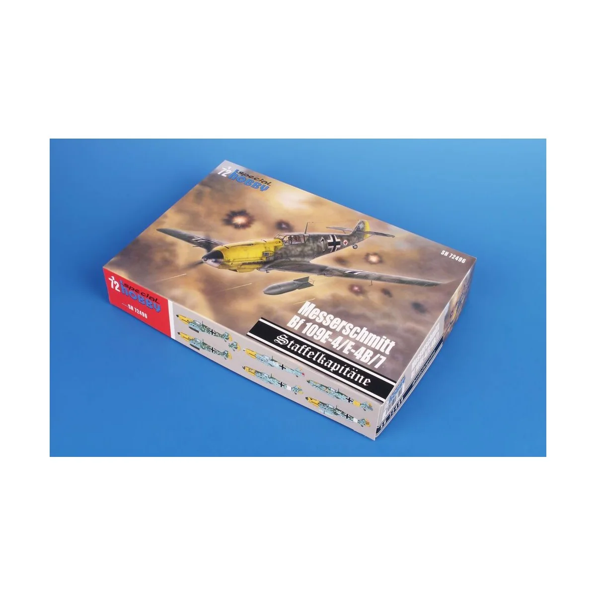 Messerschmitt Bf 109E-4/7 'Staffelkapitäne', 1/72 - Special Hobby 1...