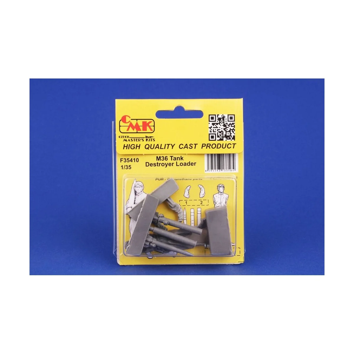 M36 Tank Destroyer Loader, 1/35 - CMK 129-F35410 M36 Tank Destroyer Loader, 1/35 - CMK 129-F35410