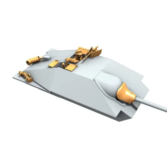 Hetzer Exterior Detail Set for Vespid Model, 1/72 - CMK 129-2063