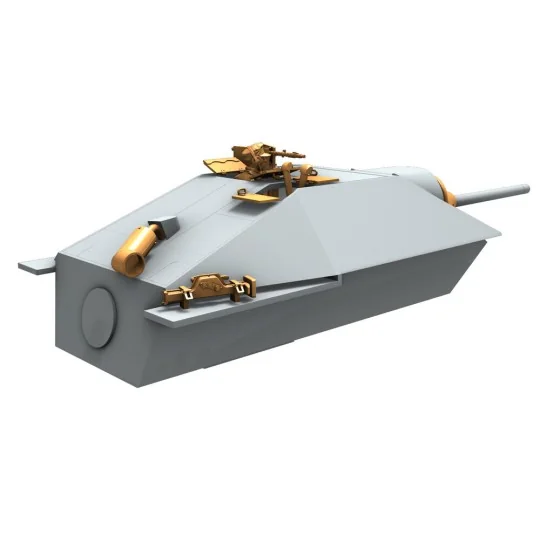 Hetzer Exterior Detail Set for Vespid Model, 1/72 - CMK 129-2063