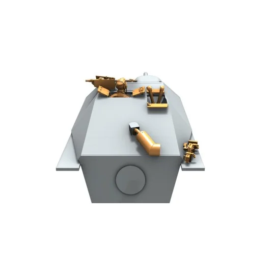 Hetzer Exterior Detail Set for Vespid Model, 1/72 - CMK 129-2063