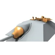 Hetzer Exterior Detail Set for Vespid Model, 1/72 - CMK 129-2063