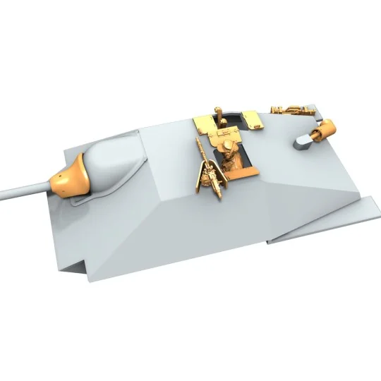 Hetzer Exterior Detail Set for Vespid Model, 1/72 - CMK 129-2063