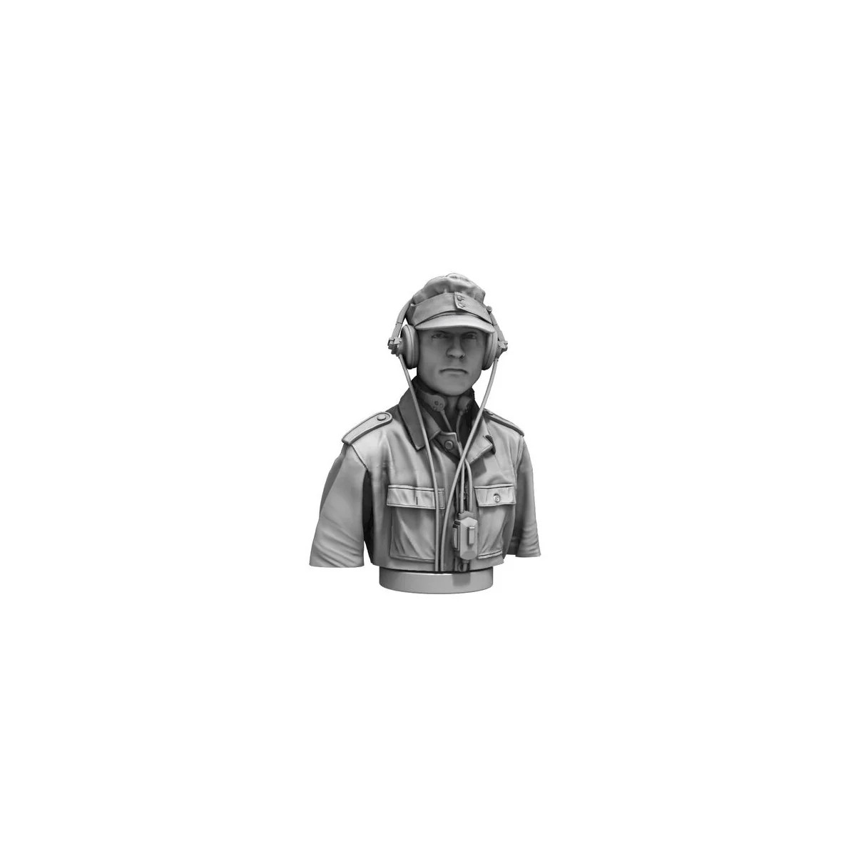 German Tank Crew (Driver) Half Figure, 1/35 - CMK 129-F35411