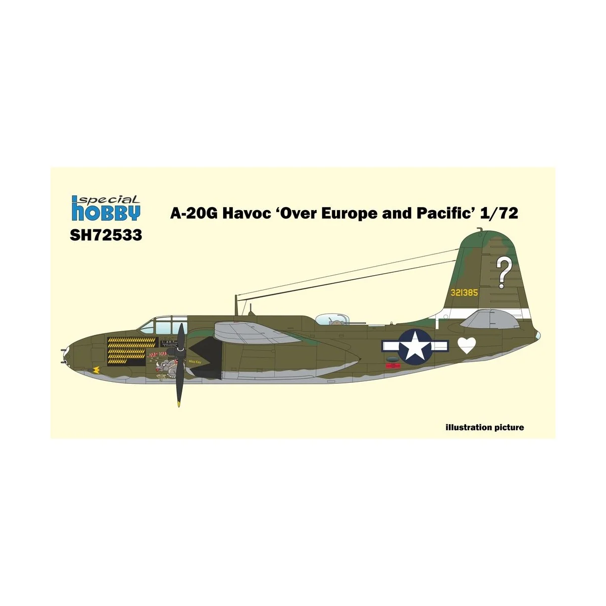 A-20G Havoc 'Over Europe and Pacific', 1/72 - Special Hobby 100-SH7...