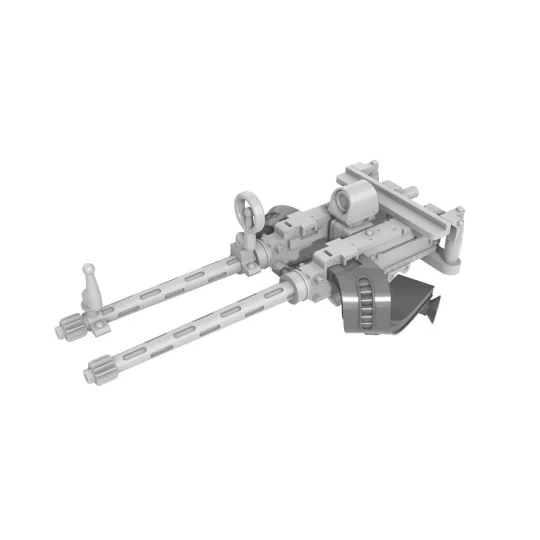Lysander Twin Browning machine gun for Airfix, 1/48 - CMK 129-4508 Lysander Twin Browning machine gun for Airfix, 1/48 - CMK 129-4508