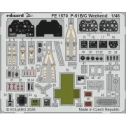 P-51B/C Weekend for Eduard, 1/48 - Eduard Accessories FE1570