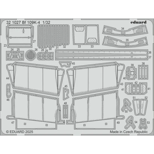 Bf 109K-4 for Kotare, 1/32 - Eduard Accessories BIG33169