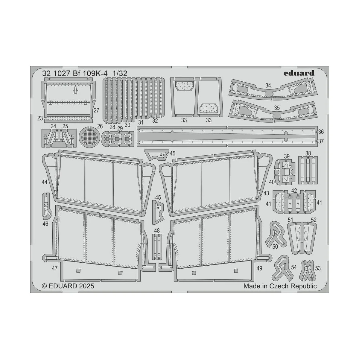 Bf 109K-4 for Kotare, 1/32 - Eduard Accessories BIG33169